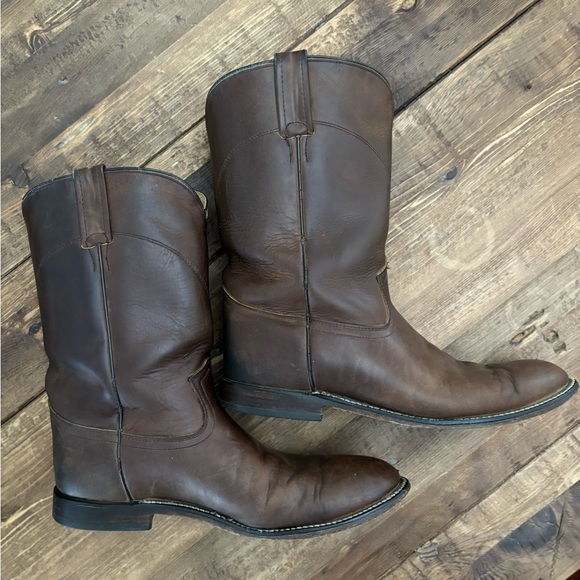 Dan Post ropers size 9.5 D cow hide - Picture 4 of 6